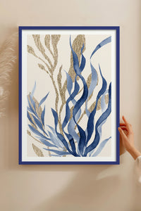 HOMEPACK Ahşap Çerçeveli Tablo Çerçeveli Poster Sanatsal Modern Duvar Dekoru BEK-8059