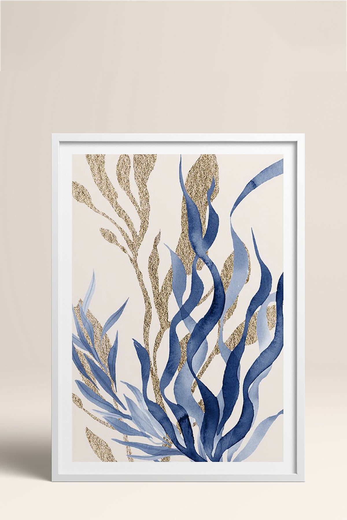 HOMEPACK Ahşap Çerçeveli Tablo Çerçeveli Poster Sanatsal Modern Duvar Dekoru BEK-8059