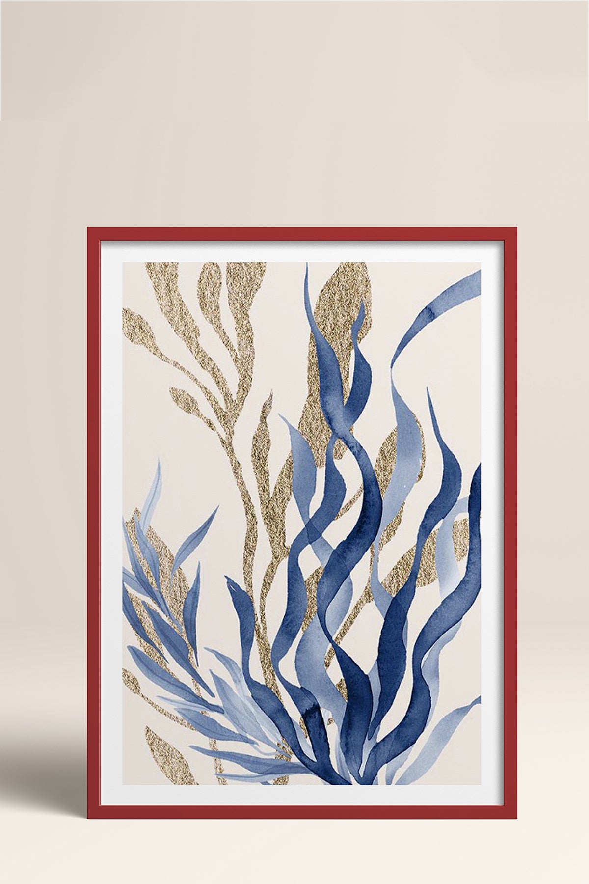 HOMEPACK Ahşap Çerçeveli Tablo Çerçeveli Poster Sanatsal Modern Duvar Dekoru BEK-8059
