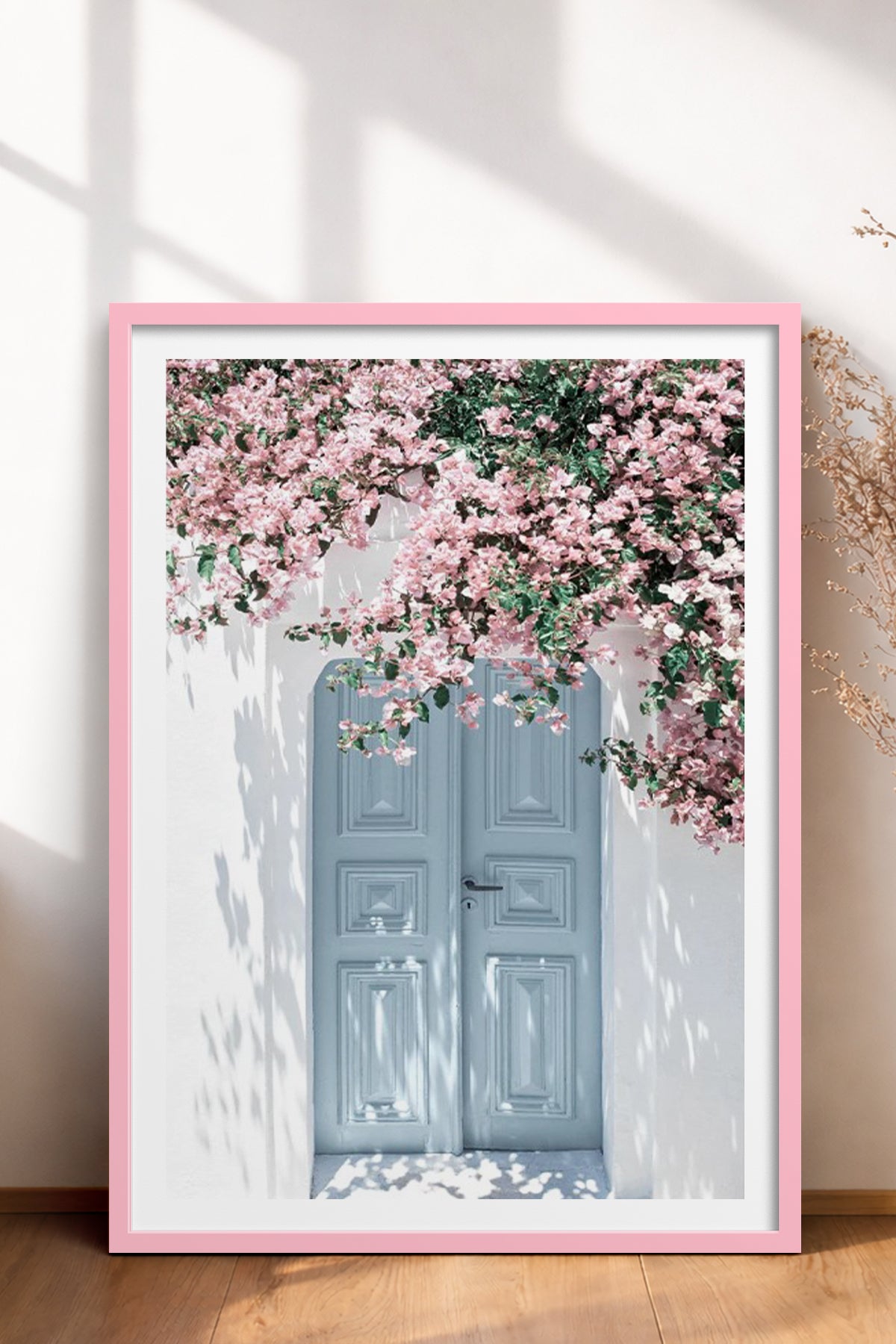 HOMEPACK Ahşap Çerçeveli Tablo Çerçeveli Poster Sanatsal Modern Duvar Dekoru BEK-8060
