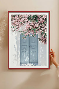HOMEPACK Ahşap Çerçeveli Tablo Çerçeveli Poster Sanatsal Modern Duvar Dekoru BEK-8060