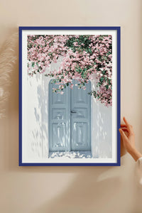 HOMEPACK Ahşap Çerçeveli Tablo Çerçeveli Poster Sanatsal Modern Duvar Dekoru BEK-8060