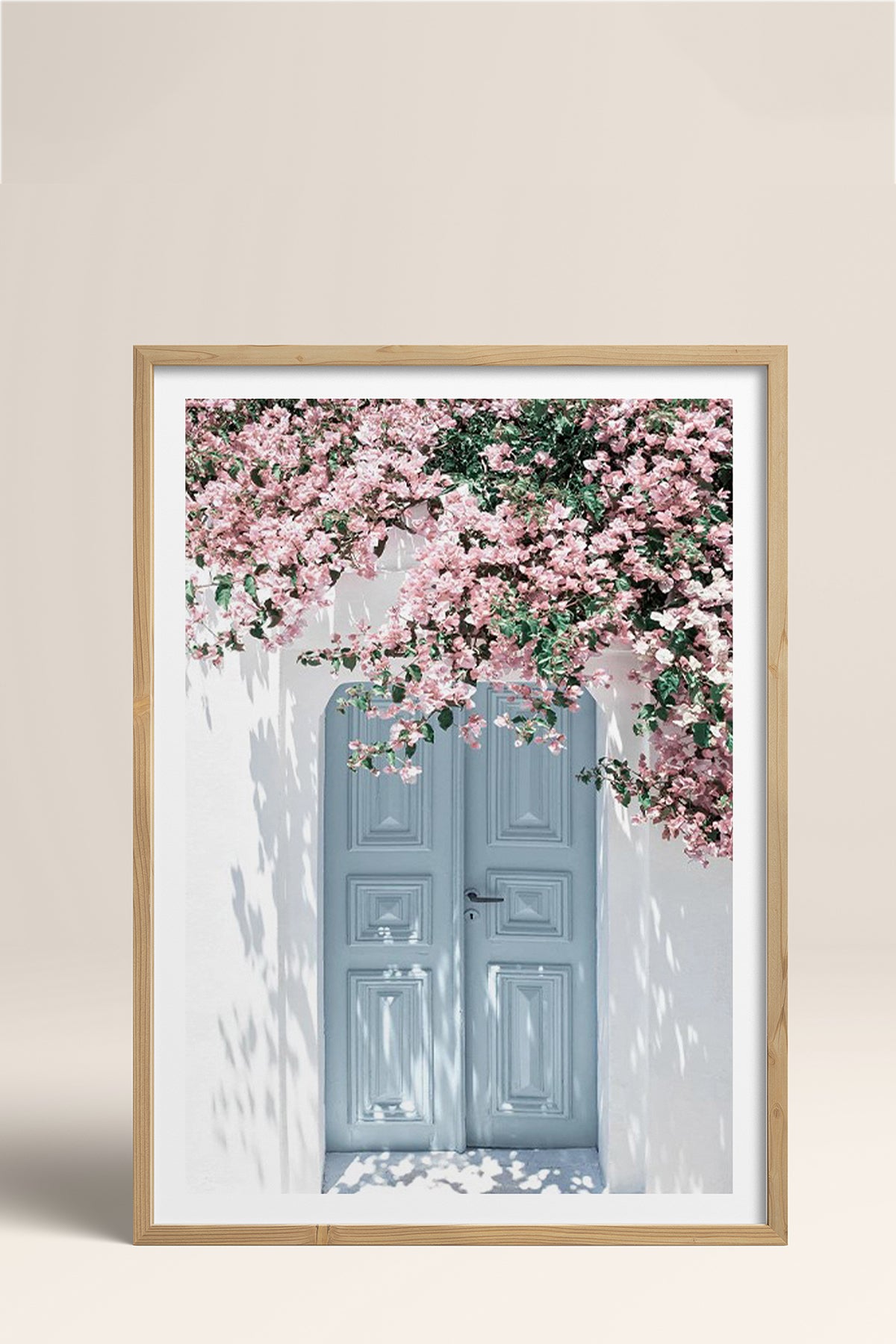 HOMEPACK Ahşap Çerçeveli Tablo Çerçeveli Poster Sanatsal Modern Duvar Dekoru BEK-8060