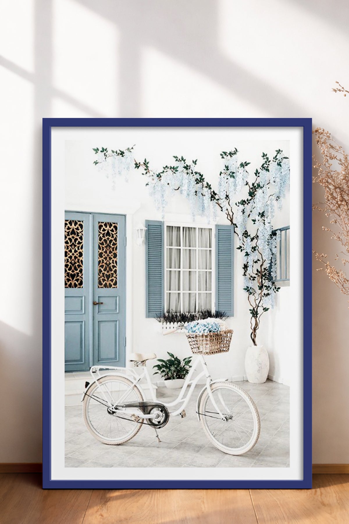 HOMEPACK Ahşap Çerçeveli Tablo Çerçeveli Poster Sanatsal Modern Duvar Dekoru BEK-8061