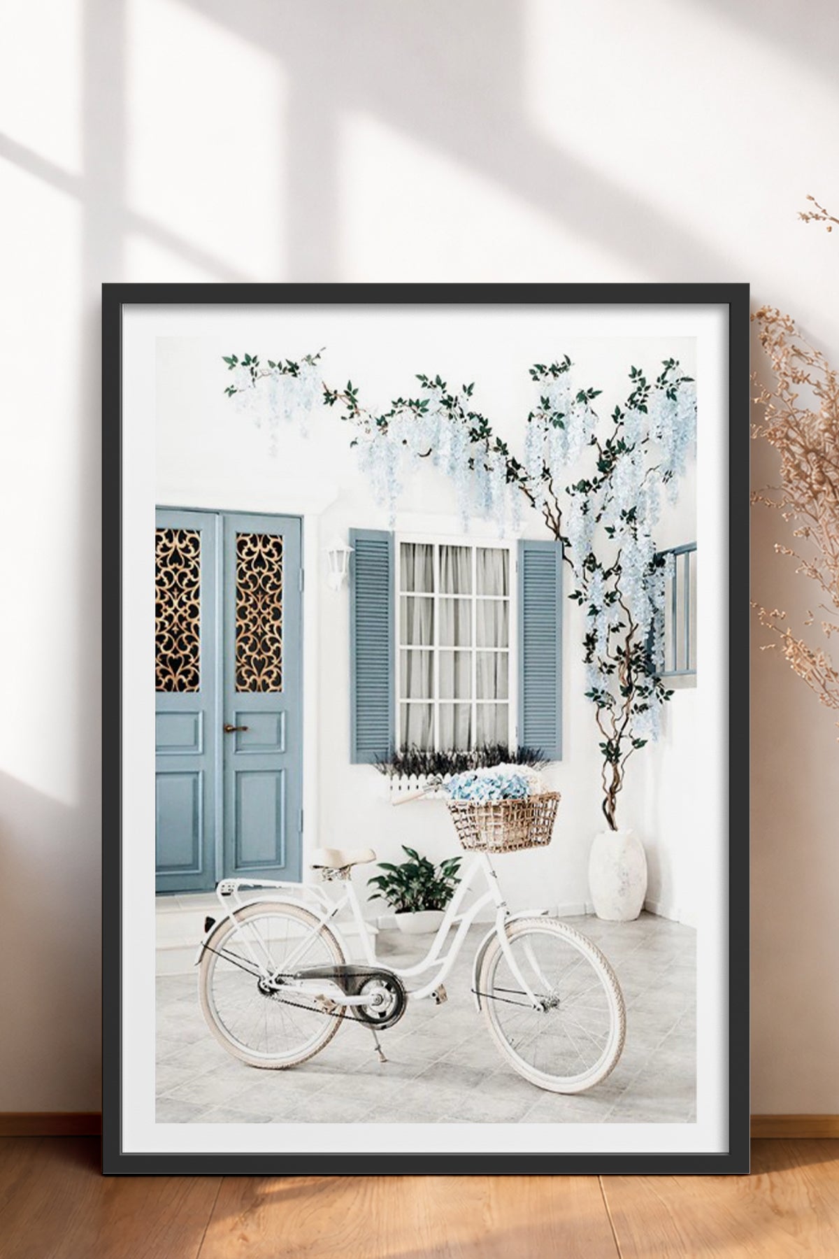 HOMEPACK Ahşap Çerçeveli Tablo Çerçeveli Poster Sanatsal Modern Duvar Dekoru BEK-8061