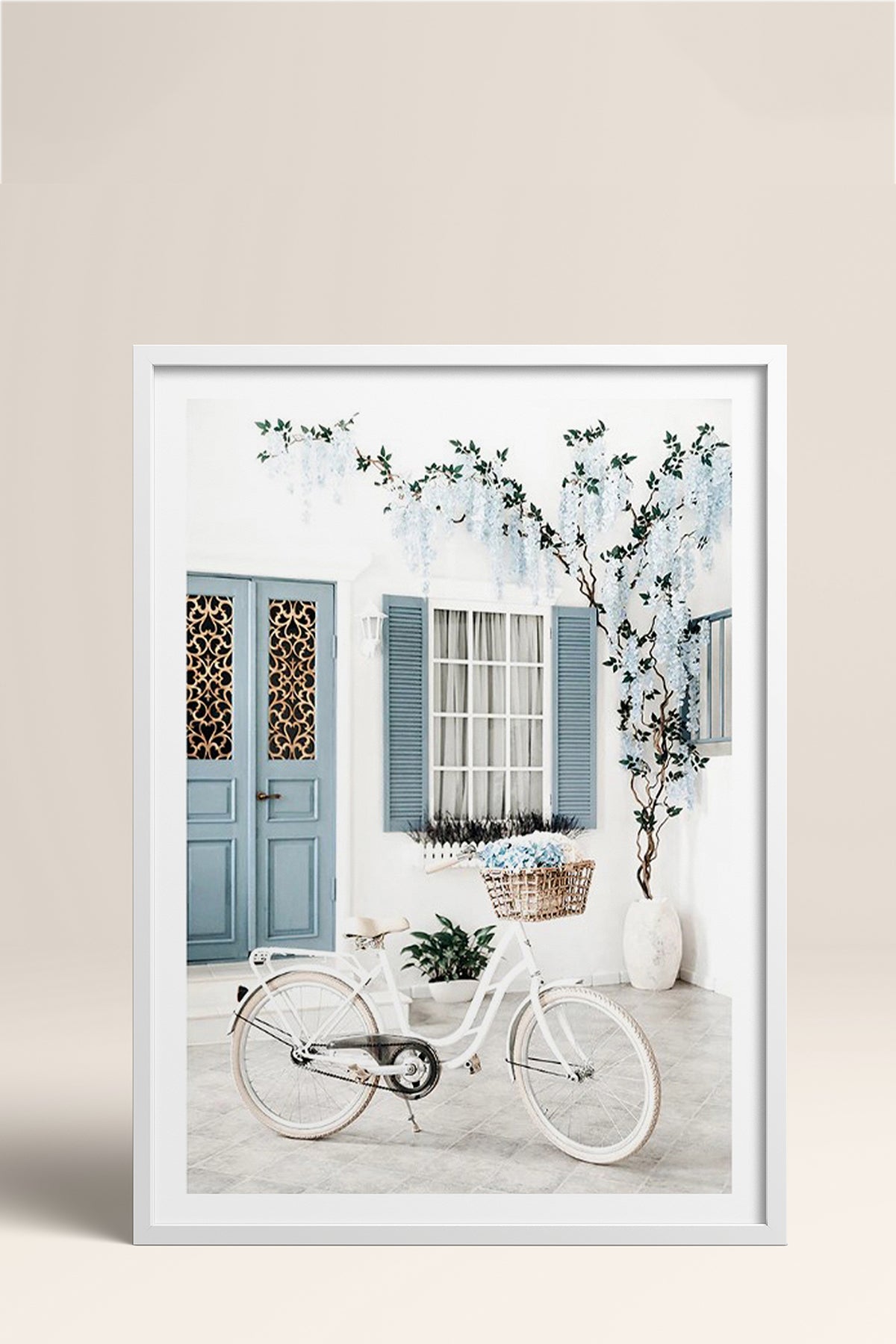 HOMEPACK Ahşap Çerçeveli Tablo Çerçeveli Poster Sanatsal Modern Duvar Dekoru BEK-8061