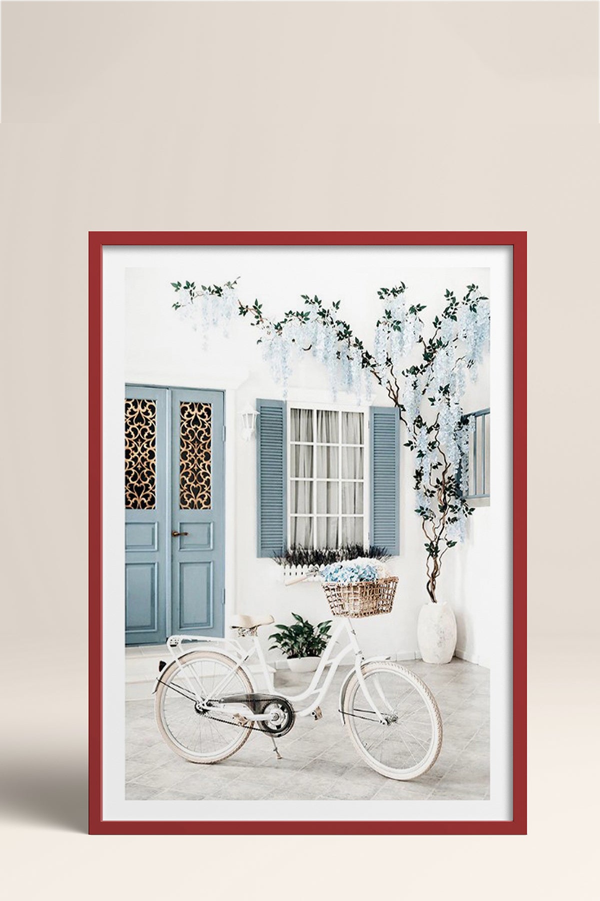HOMEPACK Ahşap Çerçeveli Tablo Çerçeveli Poster Sanatsal Modern Duvar Dekoru BEK-8061
