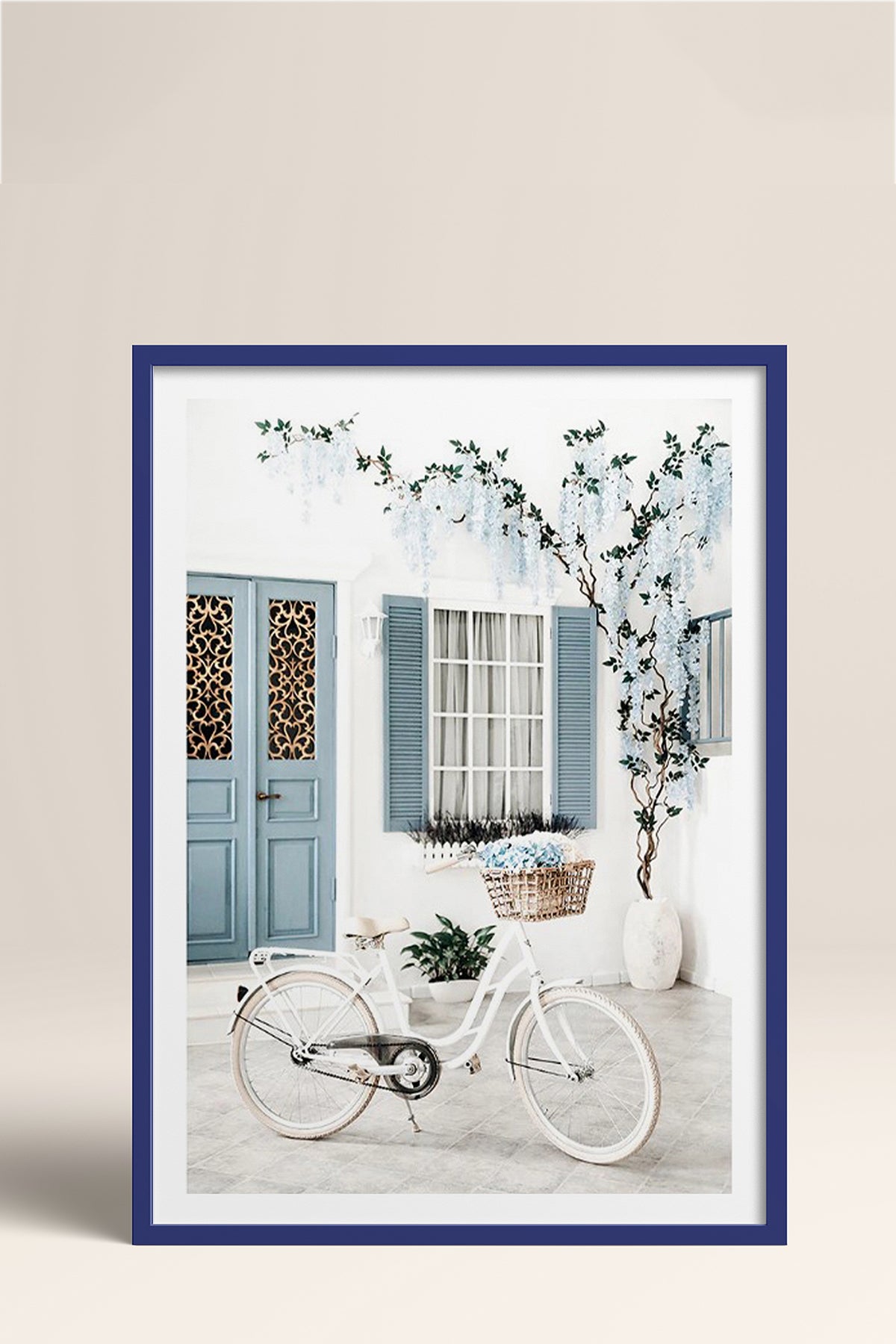 HOMEPACK Ahşap Çerçeveli Tablo Çerçeveli Poster Sanatsal Modern Duvar Dekoru BEK-8061