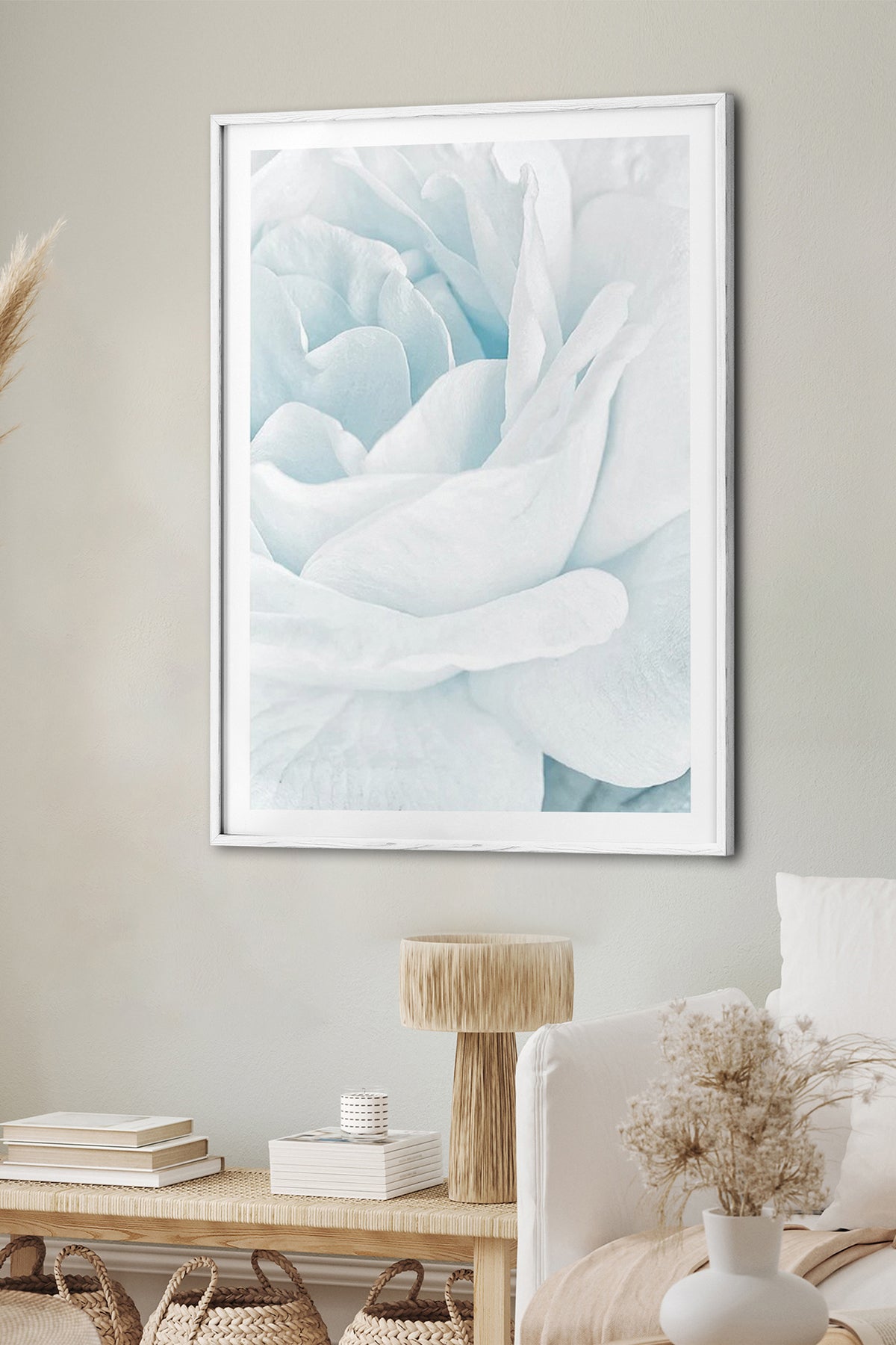 HOMEPACK Ahşap Çerçeveli Tablo Çerçeveli Poster Sanatsal Modern Duvar Dekoru BEK-8062