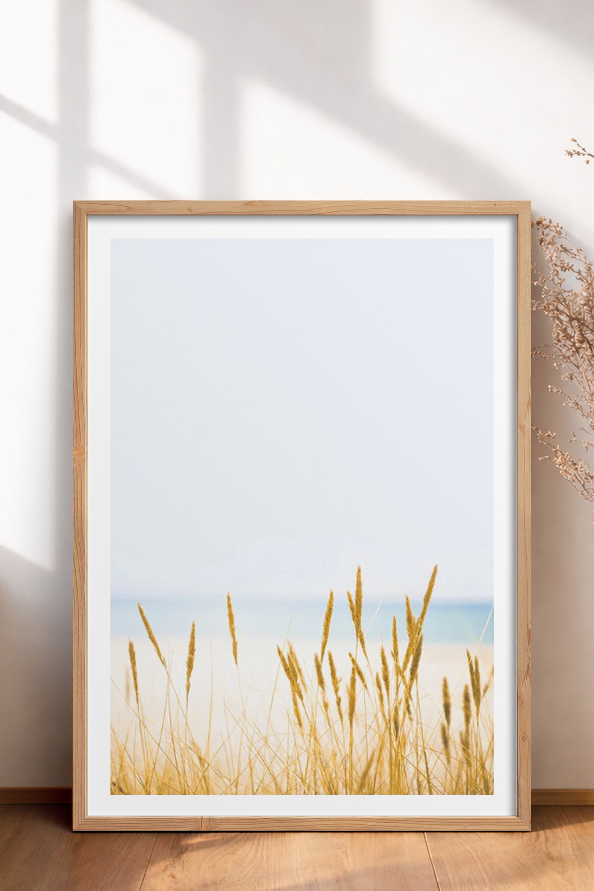 HOMEPACK Ahşap Çerçeveli Tablo Çerçeveli Poster Sanatsal Modern Duvar Dekoru BEK-8063