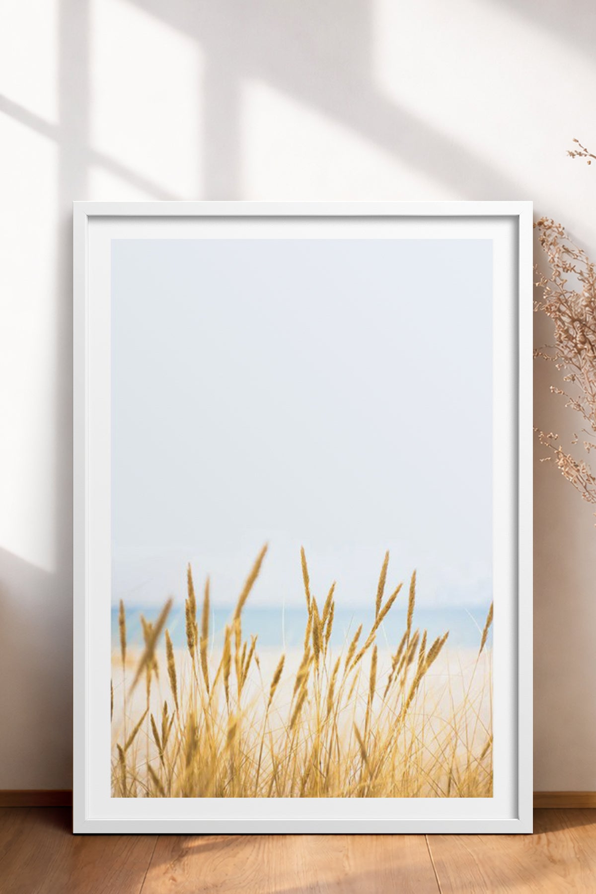 HOMEPACK Ahşap Çerçeveli Tablo Çerçeveli Poster Sanatsal Modern Duvar Dekoru BEK-8064