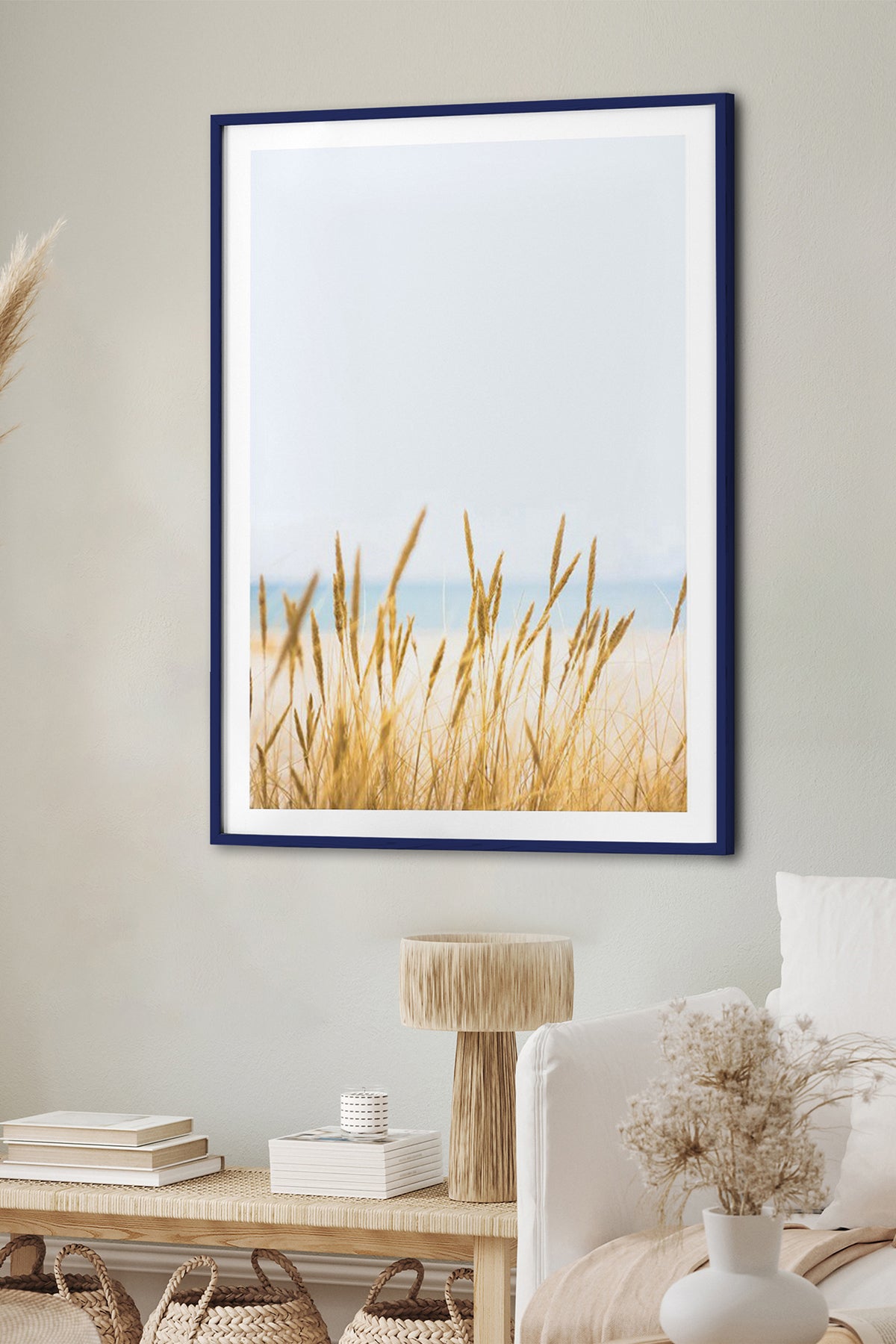 HOMEPACK Ahşap Çerçeveli Tablo Çerçeveli Poster Sanatsal Modern Duvar Dekoru BEK-8064