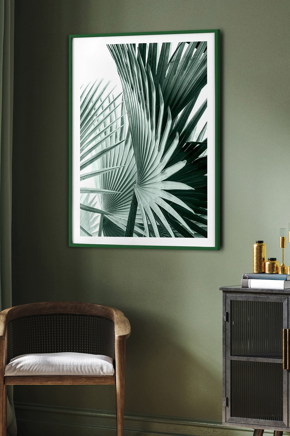 HOMEPACK Ahşap Çerçeveli Tablo Çerçeveli Poster Sanatsal Modern Duvar Dekoru BEK-8065