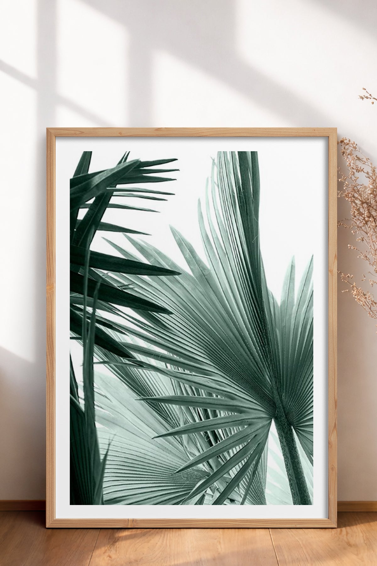 HOMEPACK Ahşap Çerçeveli Tablo Çerçeveli Poster Sanatsal Modern Duvar Dekoru BEK-8066