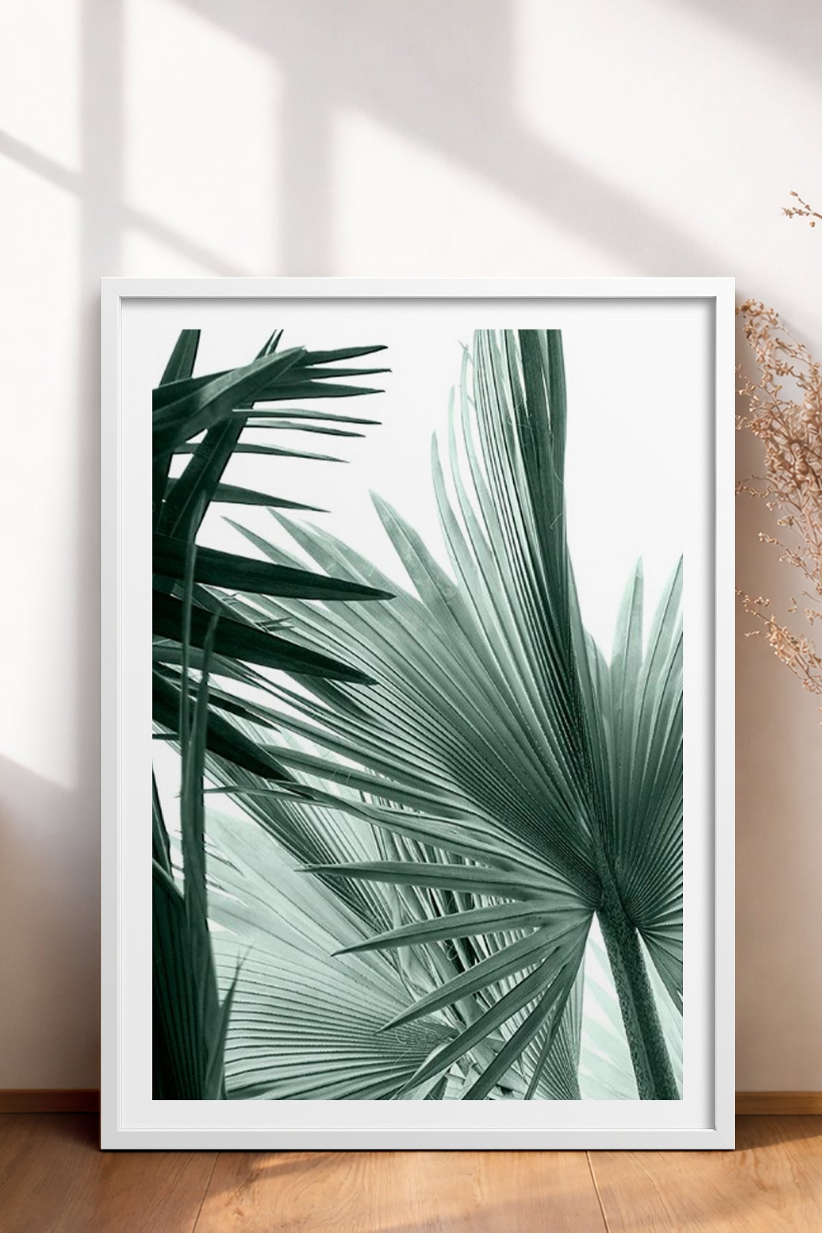 HOMEPACK Ahşap Çerçeveli Tablo Çerçeveli Poster Sanatsal Modern Duvar Dekoru BEK-8066