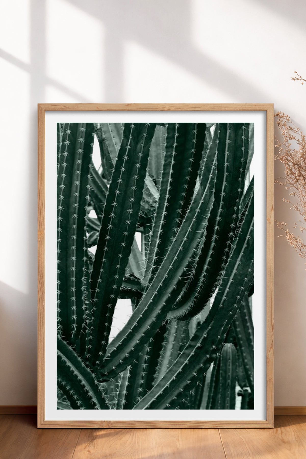 HOMEPACK Ahşap Çerçeveli Tablo Çerçeveli Poster Sanatsal Modern Duvar Dekoru BEK-8067