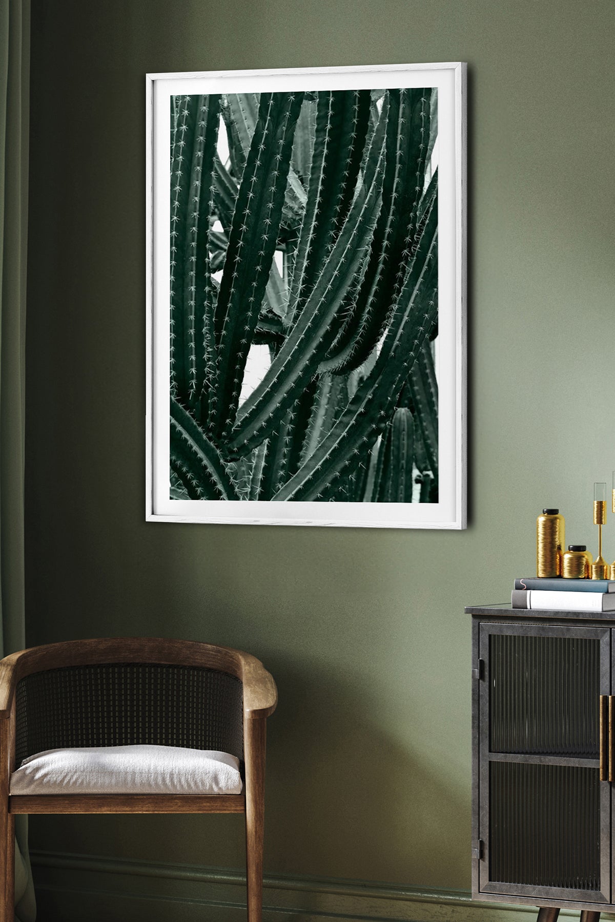 HOMEPACK Ahşap Çerçeveli Tablo Çerçeveli Poster Sanatsal Modern Duvar Dekoru BEK-8067