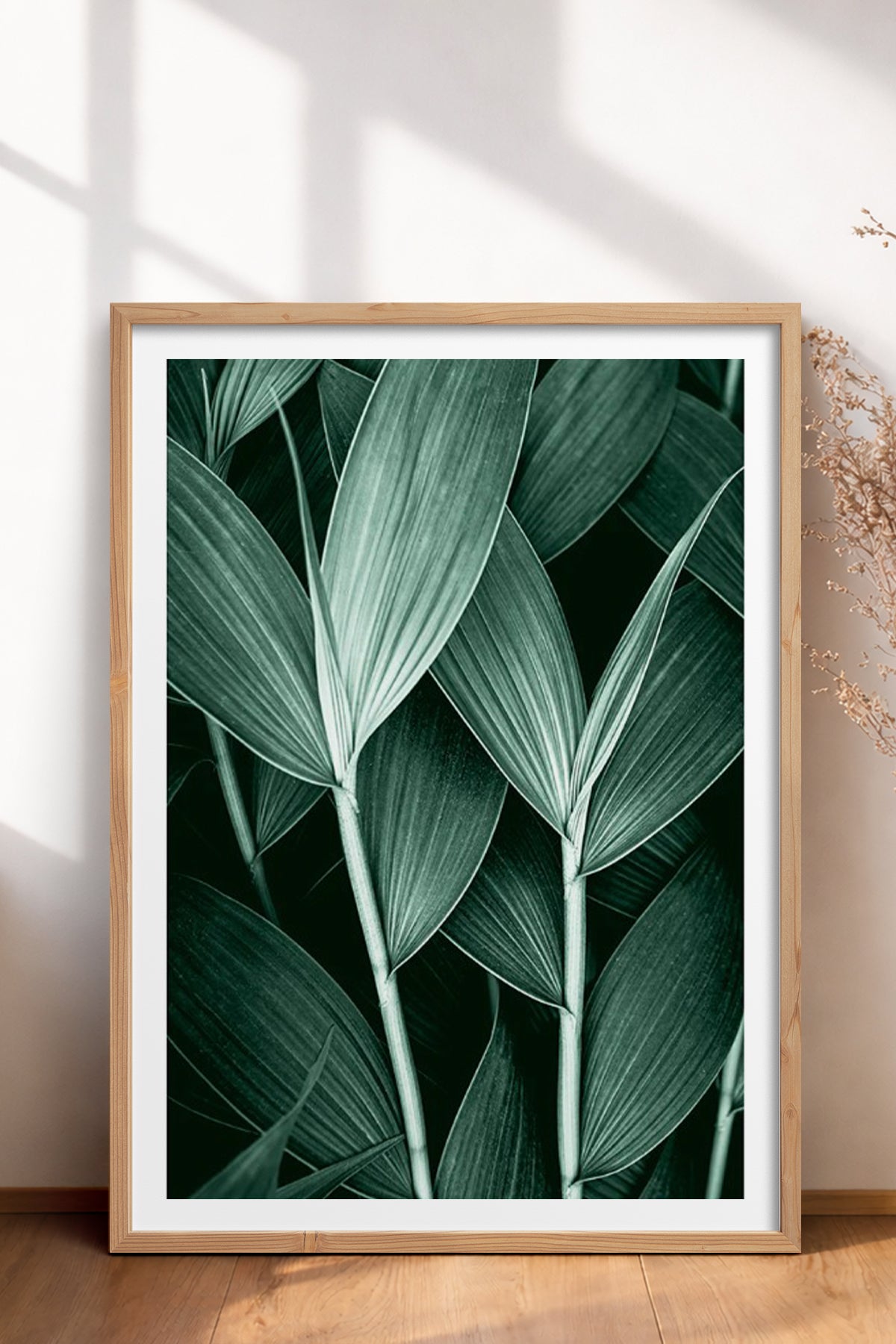 HOMEPACK Ahşap Çerçeveli Tablo Çerçeveli Poster Sanatsal Modern Duvar Dekoru BEK-8068