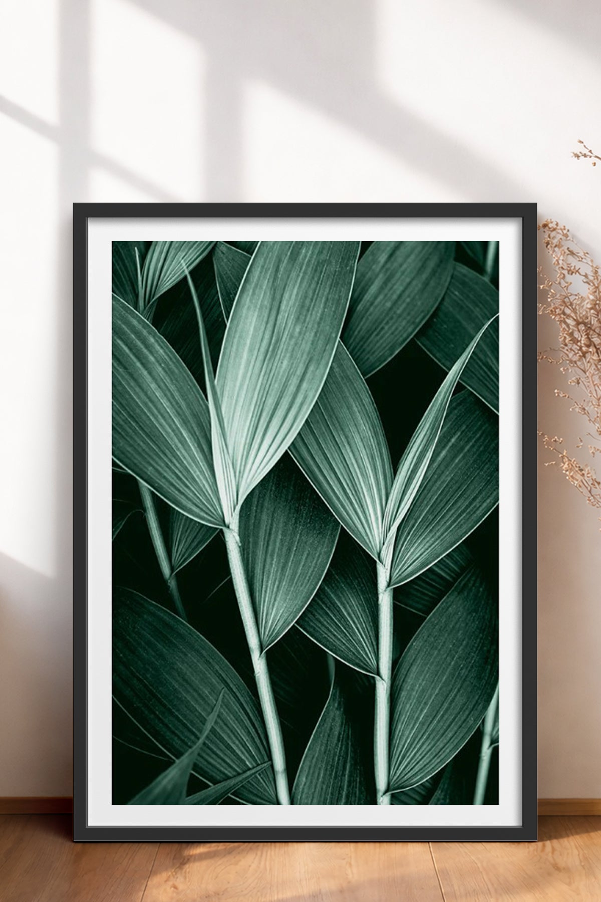 HOMEPACK Ahşap Çerçeveli Tablo Çerçeveli Poster Sanatsal Modern Duvar Dekoru BEK-8068