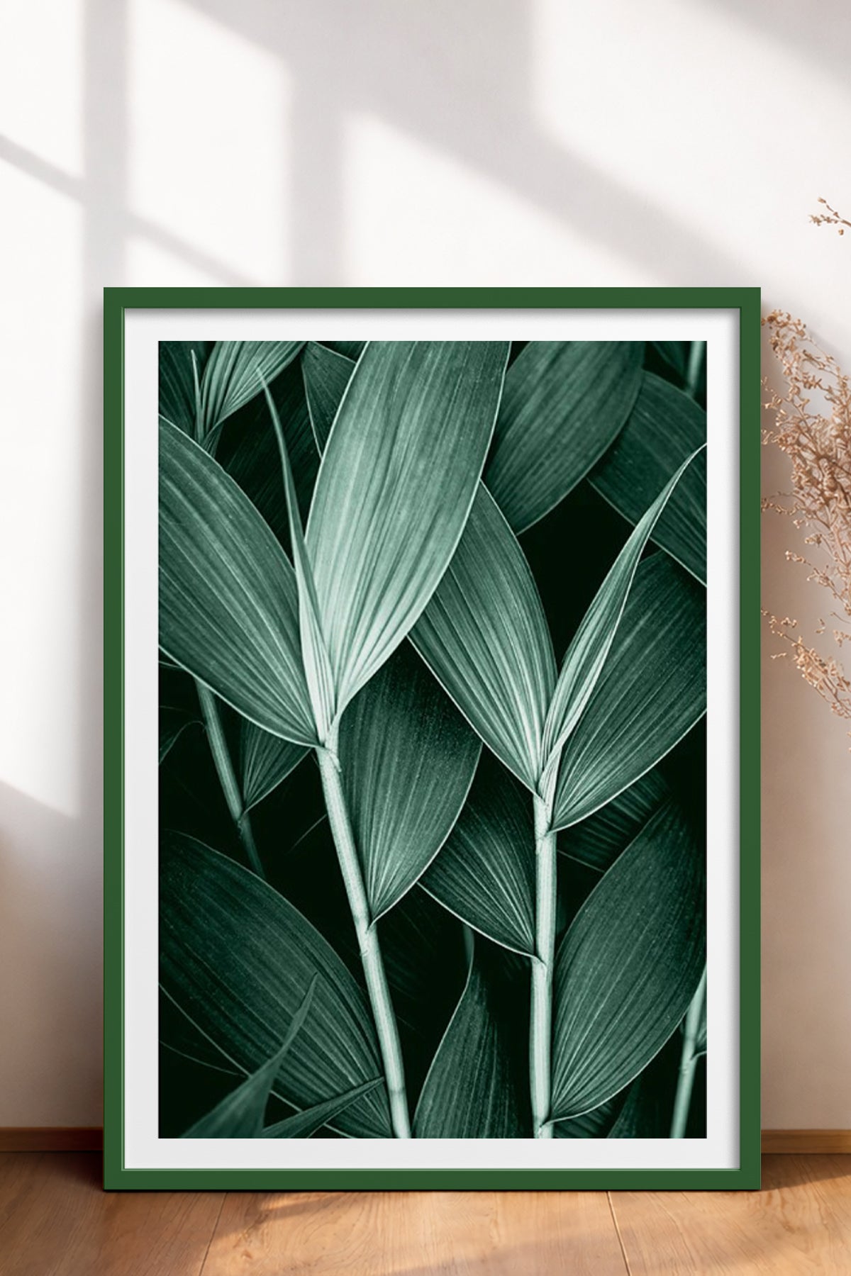HOMEPACK Ahşap Çerçeveli Tablo Çerçeveli Poster Sanatsal Modern Duvar Dekoru BEK-8068