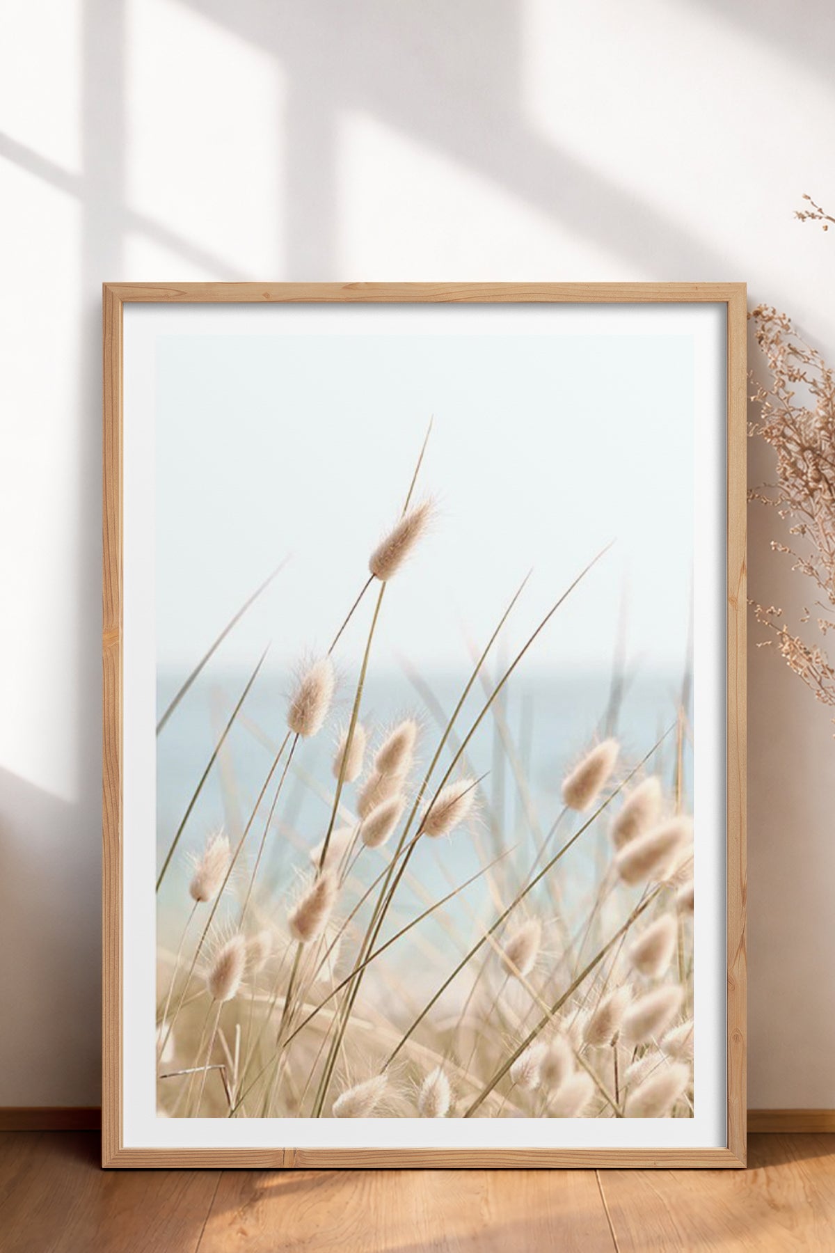 HOMEPACK Ahşap Çerçeveli Tablo Çerçeveli Poster Sanatsal Modern Duvar Dekoru BEK-8069