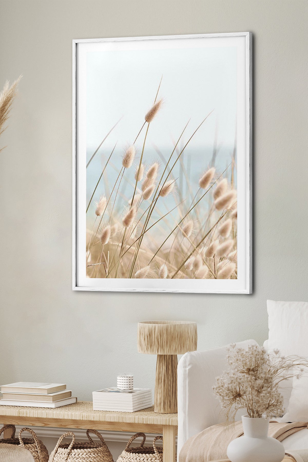 HOMEPACK Ahşap Çerçeveli Tablo Çerçeveli Poster Sanatsal Modern Duvar Dekoru BEK-8069