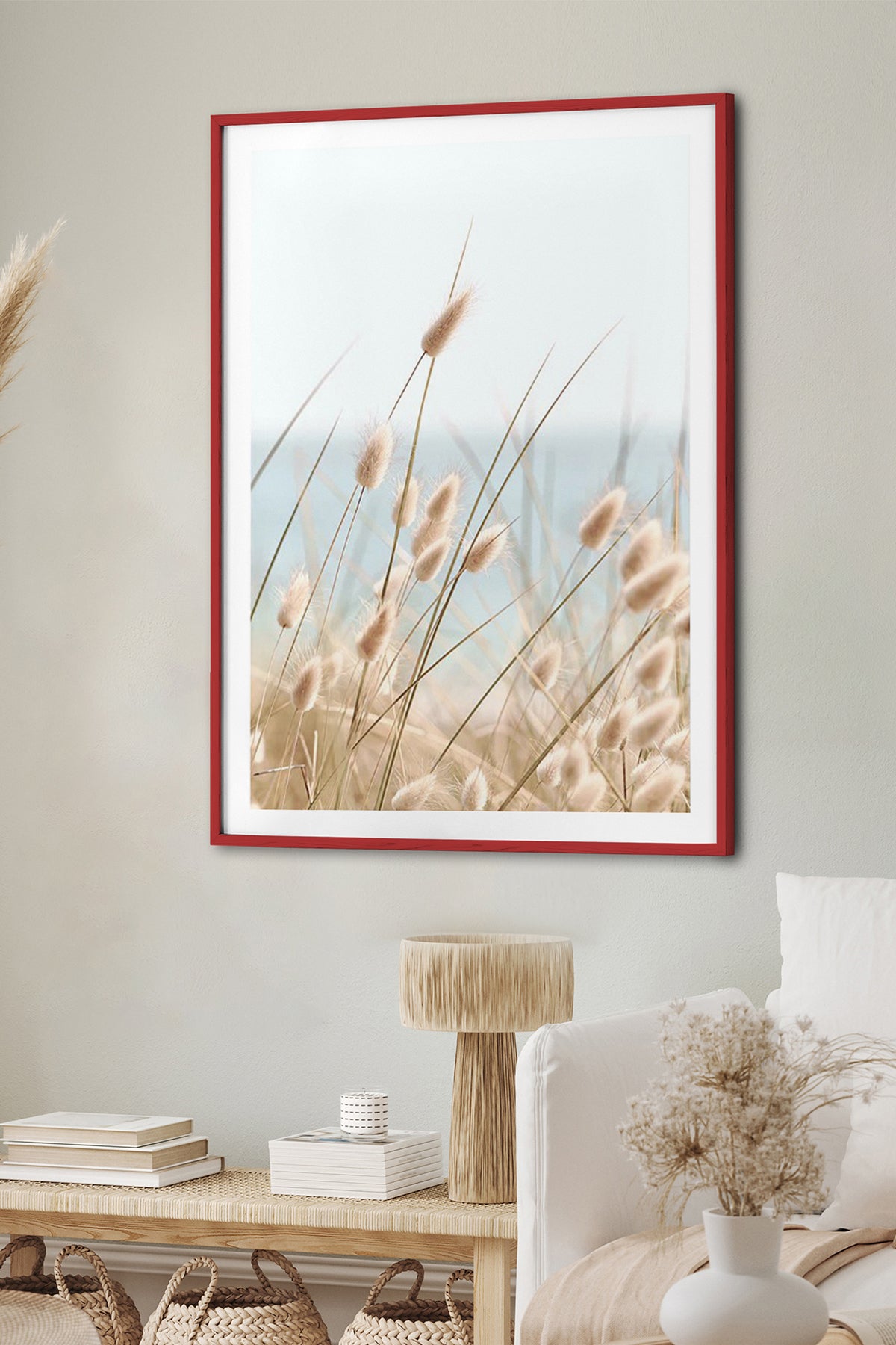 HOMEPACK Ahşap Çerçeveli Tablo Çerçeveli Poster Sanatsal Modern Duvar Dekoru BEK-8069