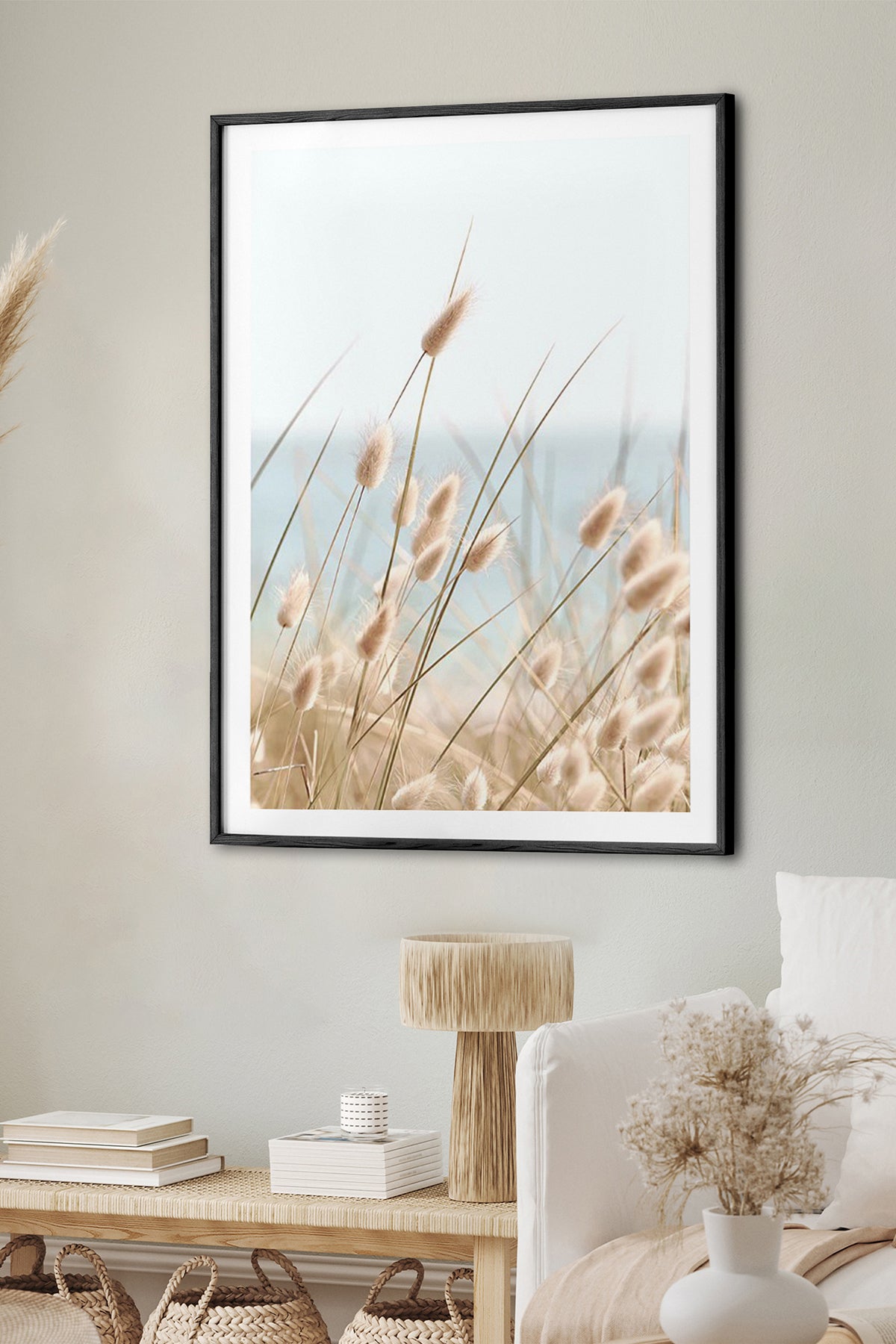 HOMEPACK Ahşap Çerçeveli Tablo Çerçeveli Poster Sanatsal Modern Duvar Dekoru BEK-8069