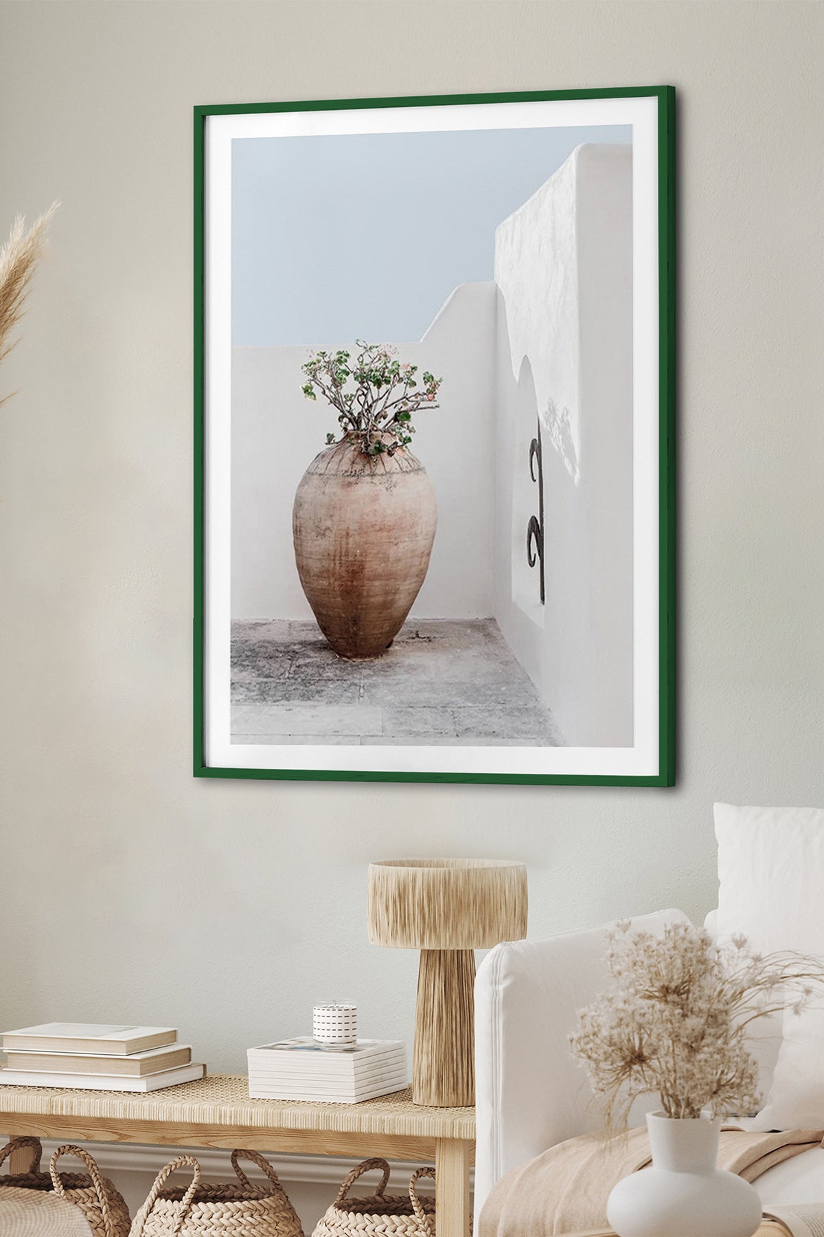 HOMEPACK Ahşap Çerçeveli Tablo Çerçeveli Poster Sanatsal Modern Duvar Dekoru BEK-8070