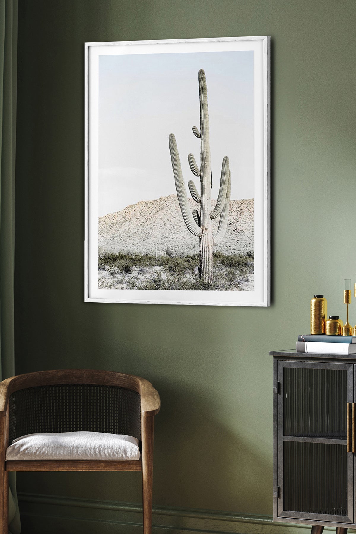 HOMEPACK Ahşap Çerçeveli Tablo Çerçeveli Poster Sanatsal Modern Duvar Dekoru BEK-8071