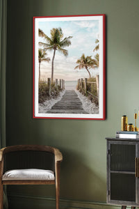 HOMEPACK Ahşap Çerçeveli Tablo Çerçeveli Poster Sanatsal Modern Duvar Dekoru BEK-8072