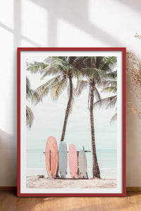 HOMEPACK Ahşap Çerçeveli Tablo Çerçeveli Poster Sanatsal Modern Duvar Dekoru BEK-8073