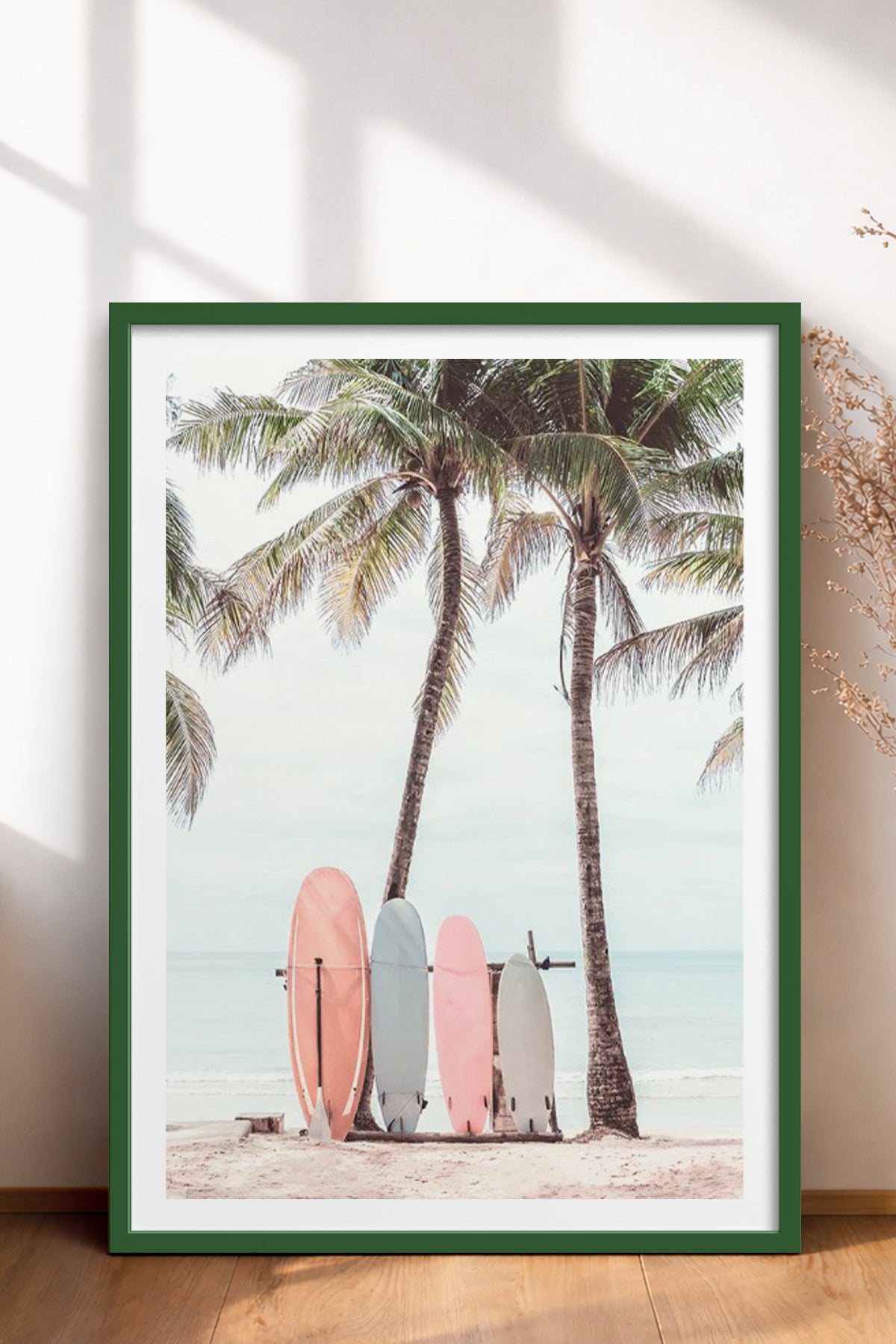 HOMEPACK Ahşap Çerçeveli Tablo Çerçeveli Poster Sanatsal Modern Duvar Dekoru BEK-8073