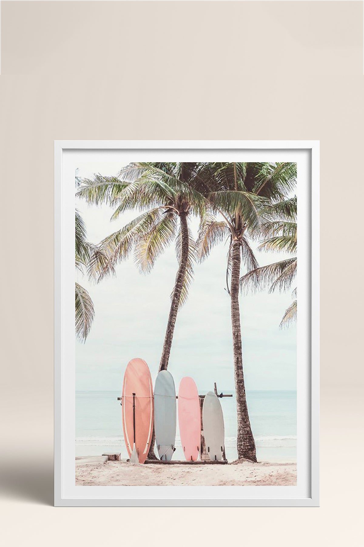 HOMEPACK Ahşap Çerçeveli Tablo Çerçeveli Poster Sanatsal Modern Duvar Dekoru BEK-8073