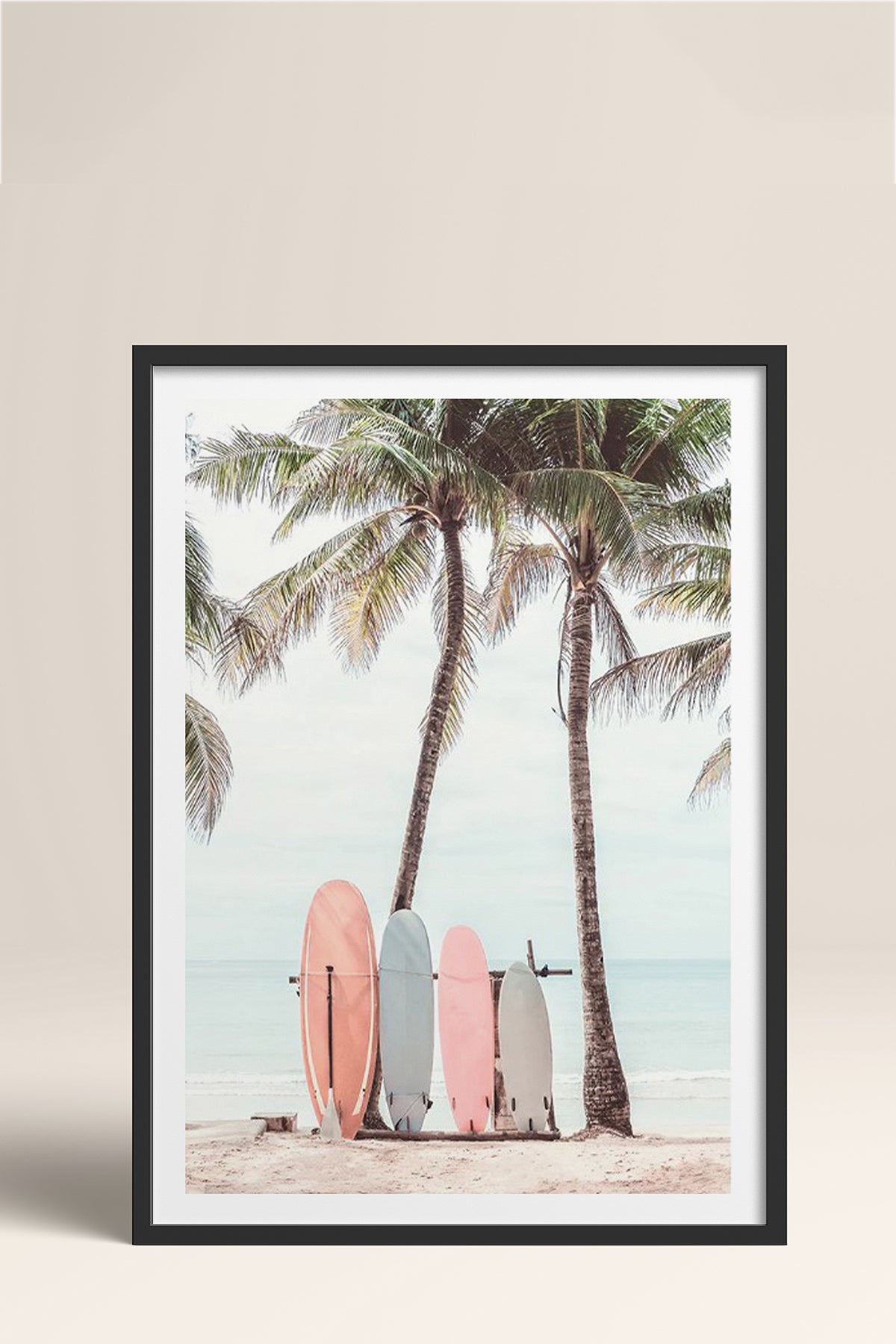 HOMEPACK Ahşap Çerçeveli Tablo Çerçeveli Poster Sanatsal Modern Duvar Dekoru BEK-8073