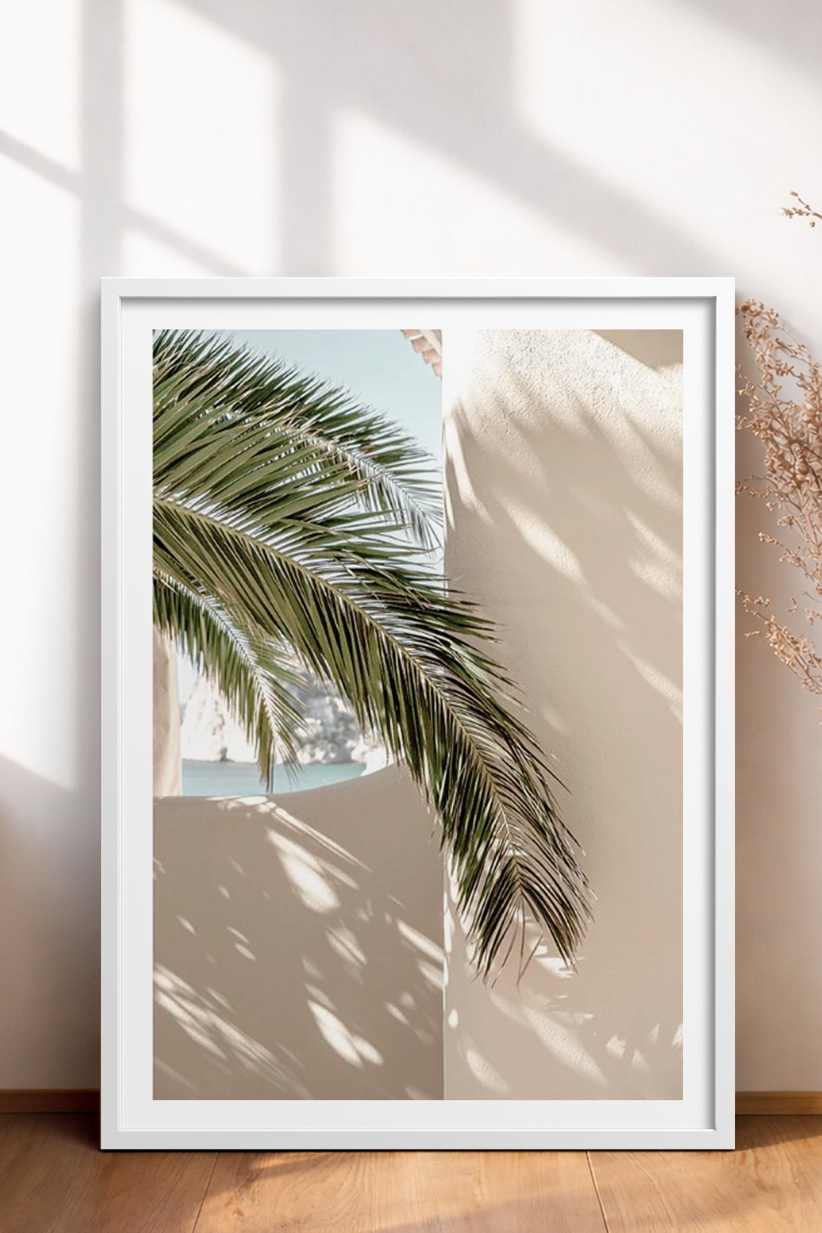 HOMEPACK Ahşap Çerçeveli Tablo Çerçeveli Poster Sanatsal Modern Duvar Dekoru BEK-8074
