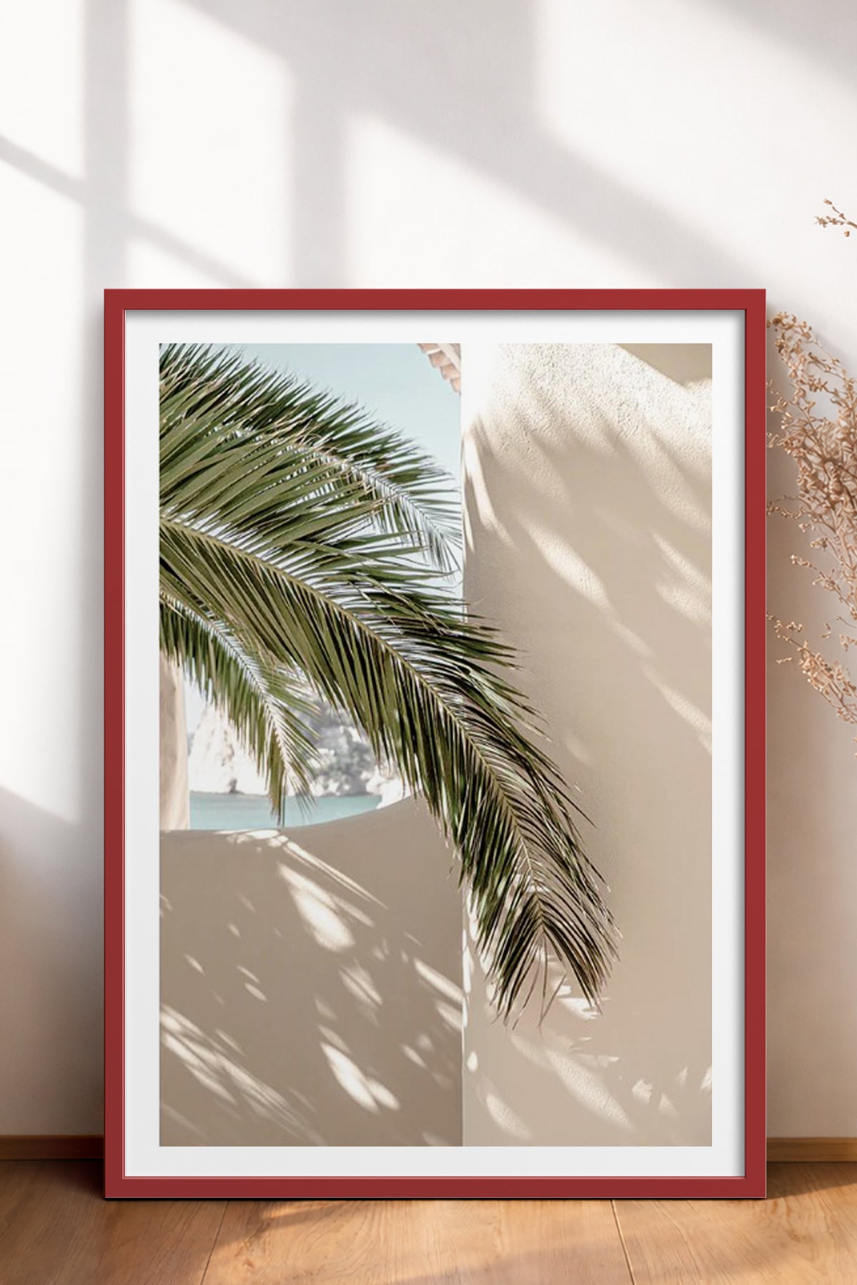 HOMEPACK Ahşap Çerçeveli Tablo Çerçeveli Poster Sanatsal Modern Duvar Dekoru BEK-8074
