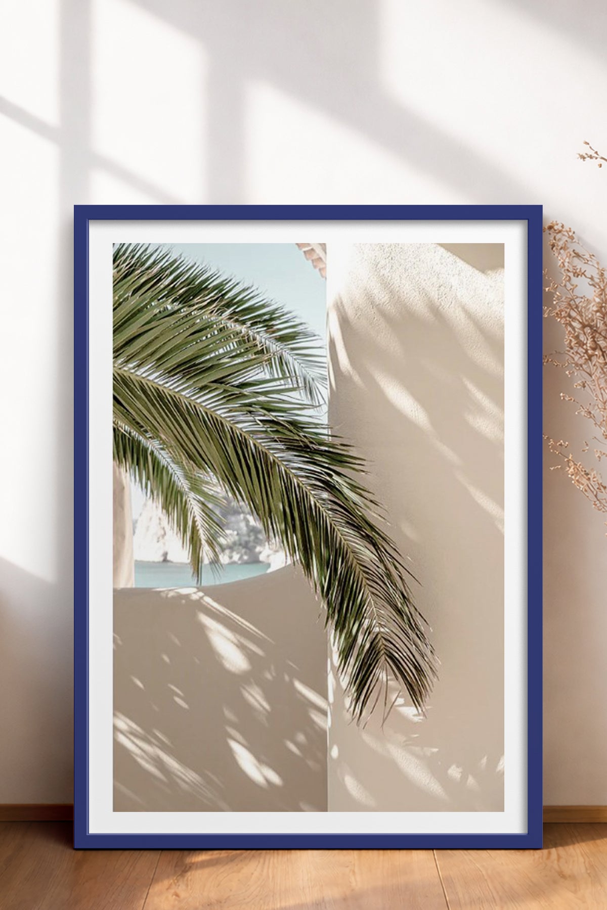 HOMEPACK Ahşap Çerçeveli Tablo Çerçeveli Poster Sanatsal Modern Duvar Dekoru BEK-8074