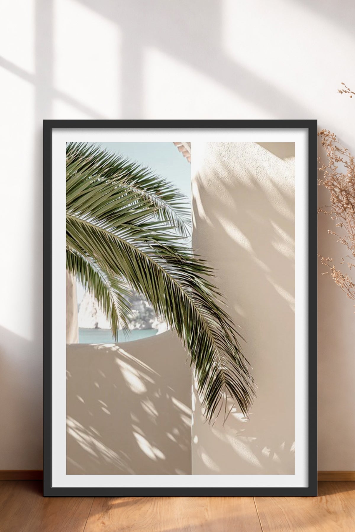 HOMEPACK Ahşap Çerçeveli Tablo Çerçeveli Poster Sanatsal Modern Duvar Dekoru BEK-8074