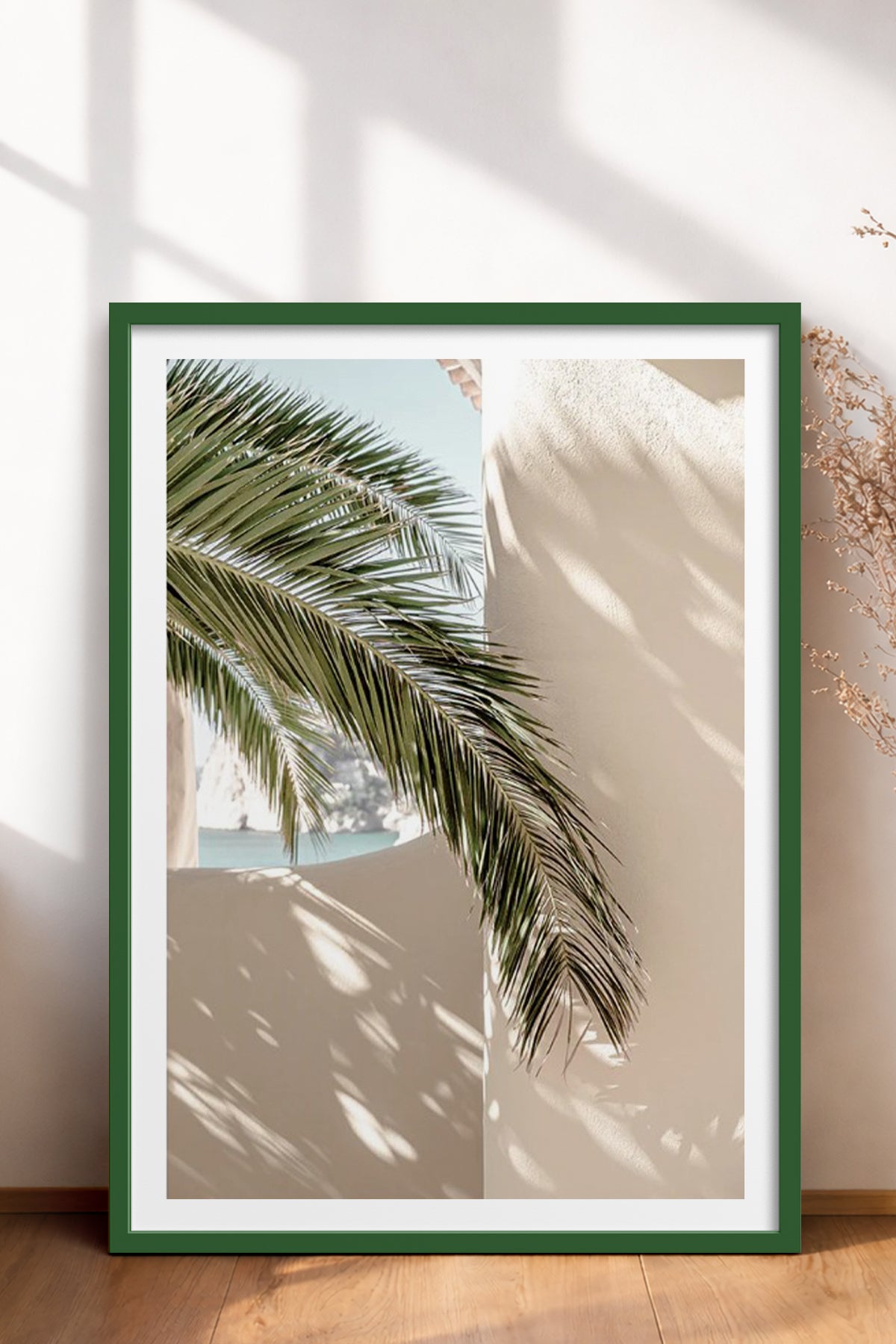 HOMEPACK Ahşap Çerçeveli Tablo Çerçeveli Poster Sanatsal Modern Duvar Dekoru BEK-8074