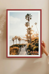 HOMEPACK Ahşap Çerçeveli Tablo Çerçeveli Poster Sanatsal Modern Duvar Dekoru BEK-8075