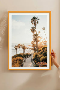 HOMEPACK Ahşap Çerçeveli Tablo Çerçeveli Poster Sanatsal Modern Duvar Dekoru BEK-8075