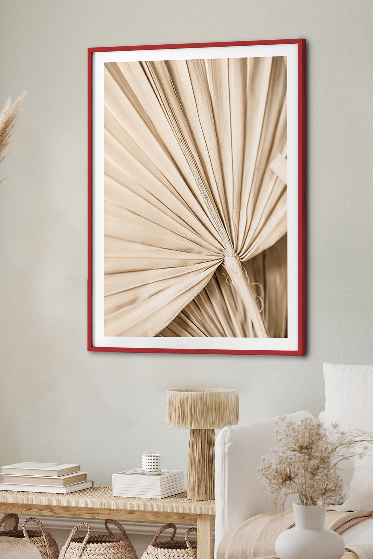 HOMEPACK Ahşap Çerçeveli Tablo Çerçeveli Poster Sanatsal Modern Duvar Dekoru BEK-8076