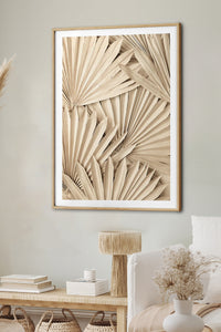 HOMEPACK Ahşap Çerçeveli Tablo Çerçeveli Poster Sanatsal Modern Duvar Dekoru BEK-8077