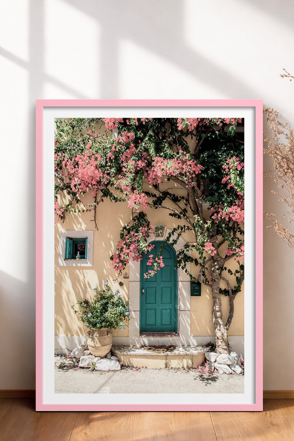 HOMEPACK Ahşap Çerçeveli Tablo Çerçeveli Poster Sanatsal Modern Duvar Dekoru BEK-8078