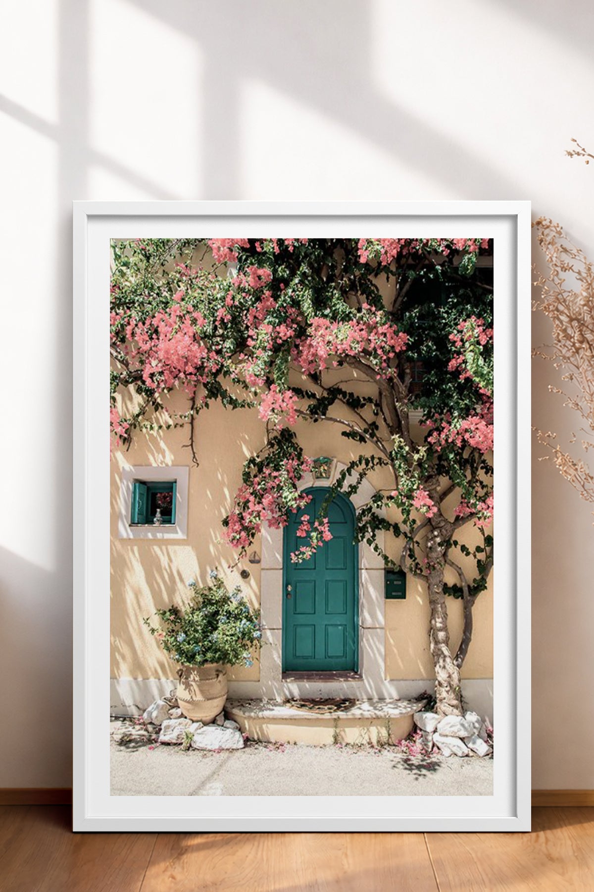 HOMEPACK Ahşap Çerçeveli Tablo Çerçeveli Poster Sanatsal Modern Duvar Dekoru BEK-8078