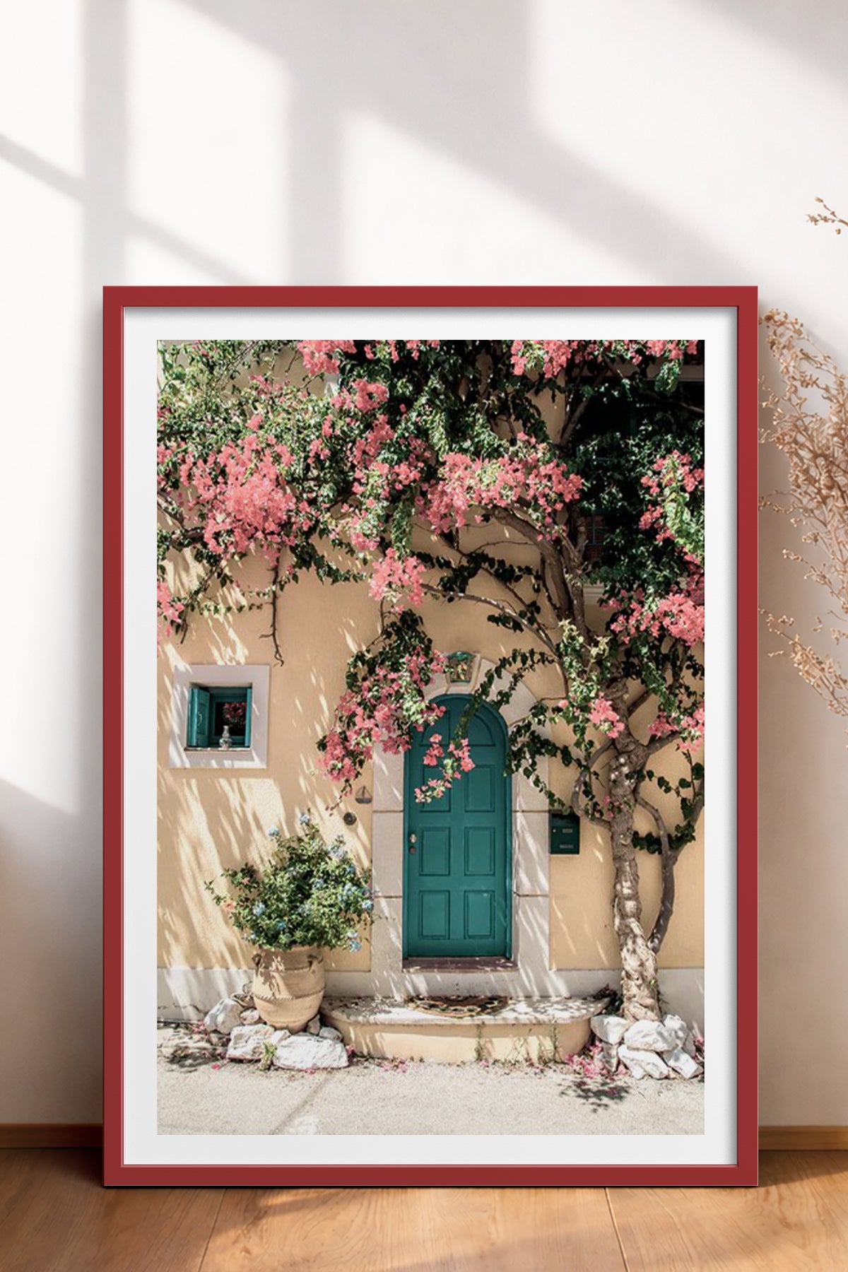 HOMEPACK Ahşap Çerçeveli Tablo Çerçeveli Poster Sanatsal Modern Duvar Dekoru BEK-8078