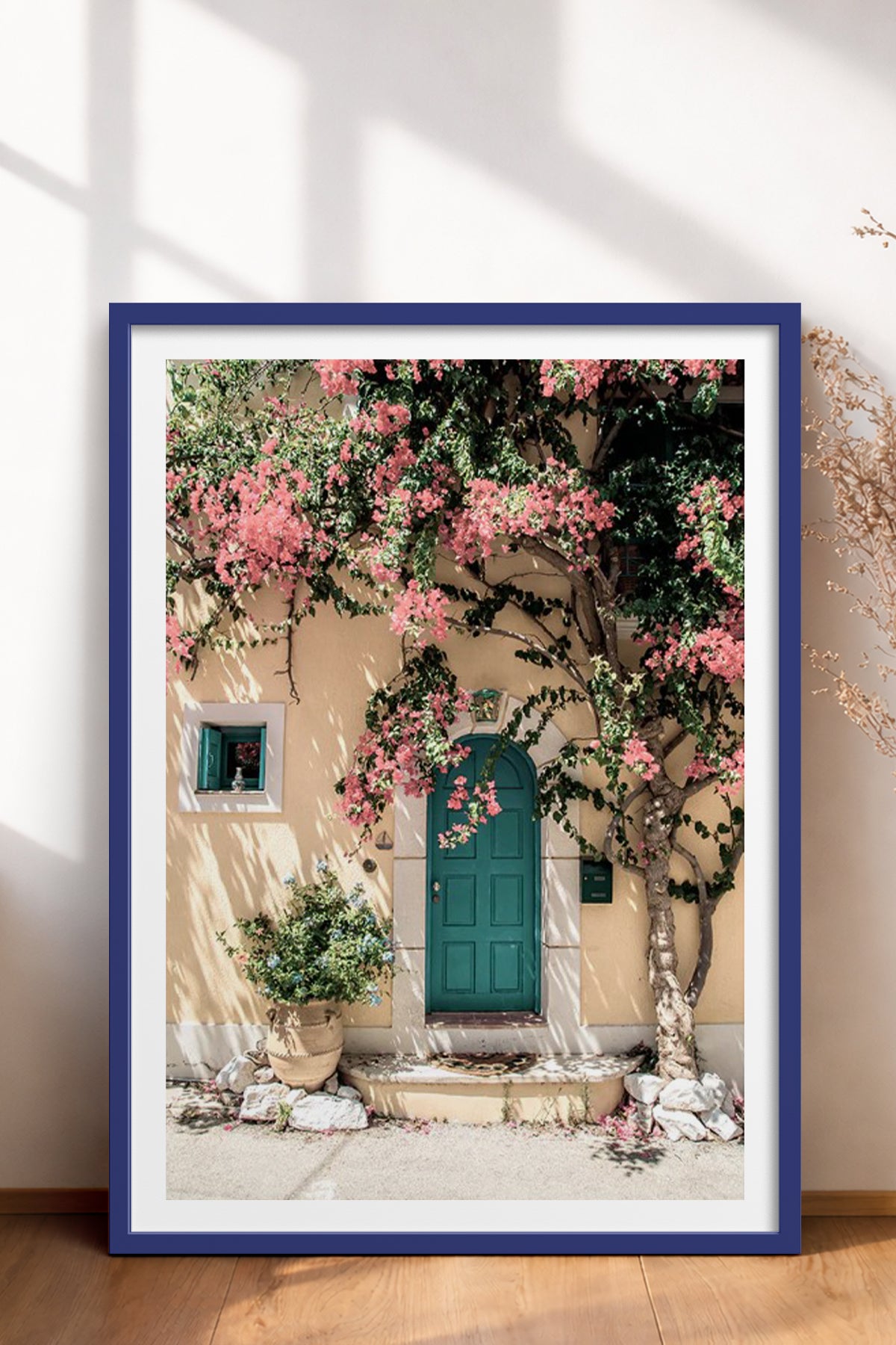 HOMEPACK Ahşap Çerçeveli Tablo Çerçeveli Poster Sanatsal Modern Duvar Dekoru BEK-8078