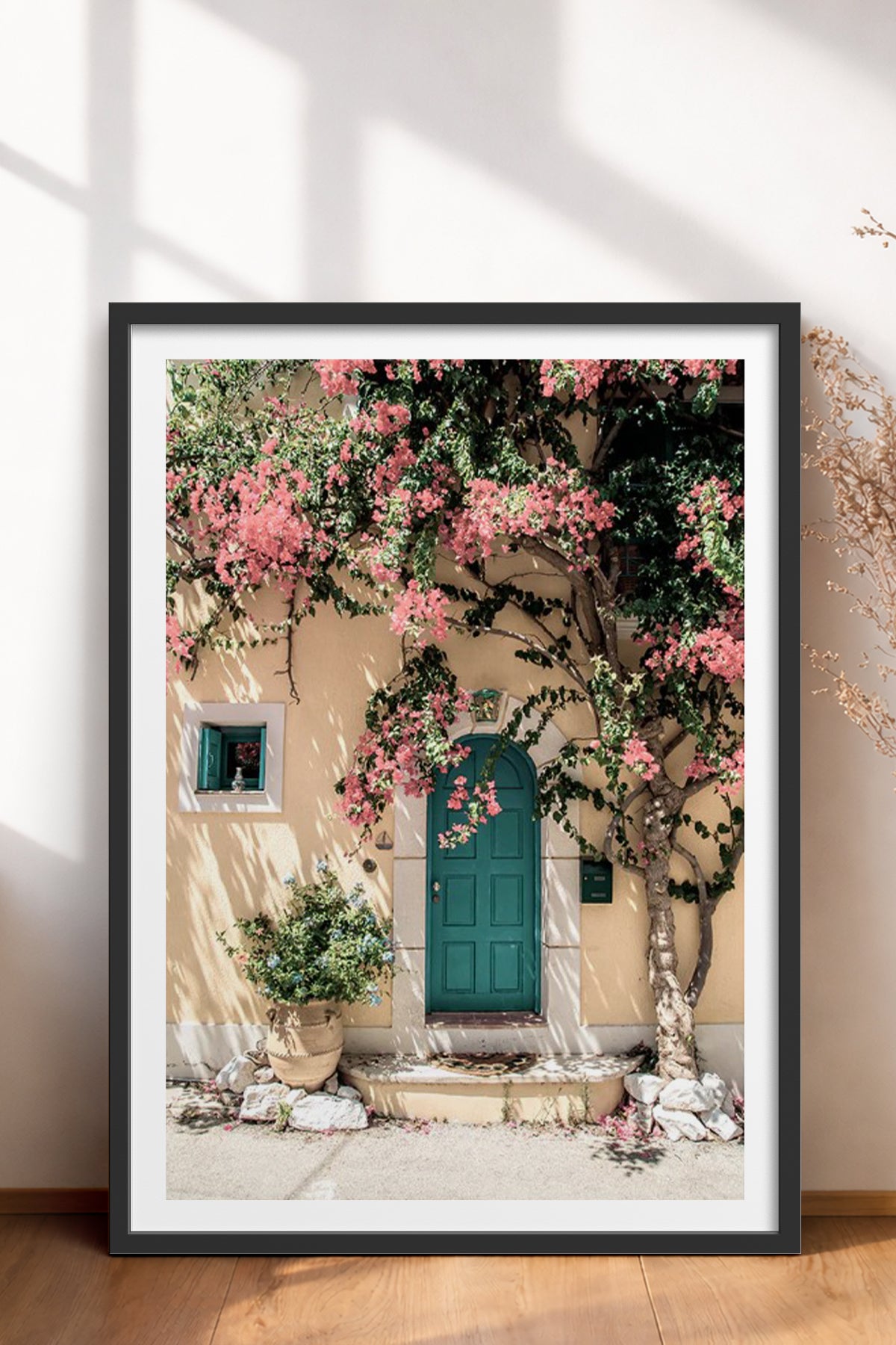 HOMEPACK Ahşap Çerçeveli Tablo Çerçeveli Poster Sanatsal Modern Duvar Dekoru BEK-8078