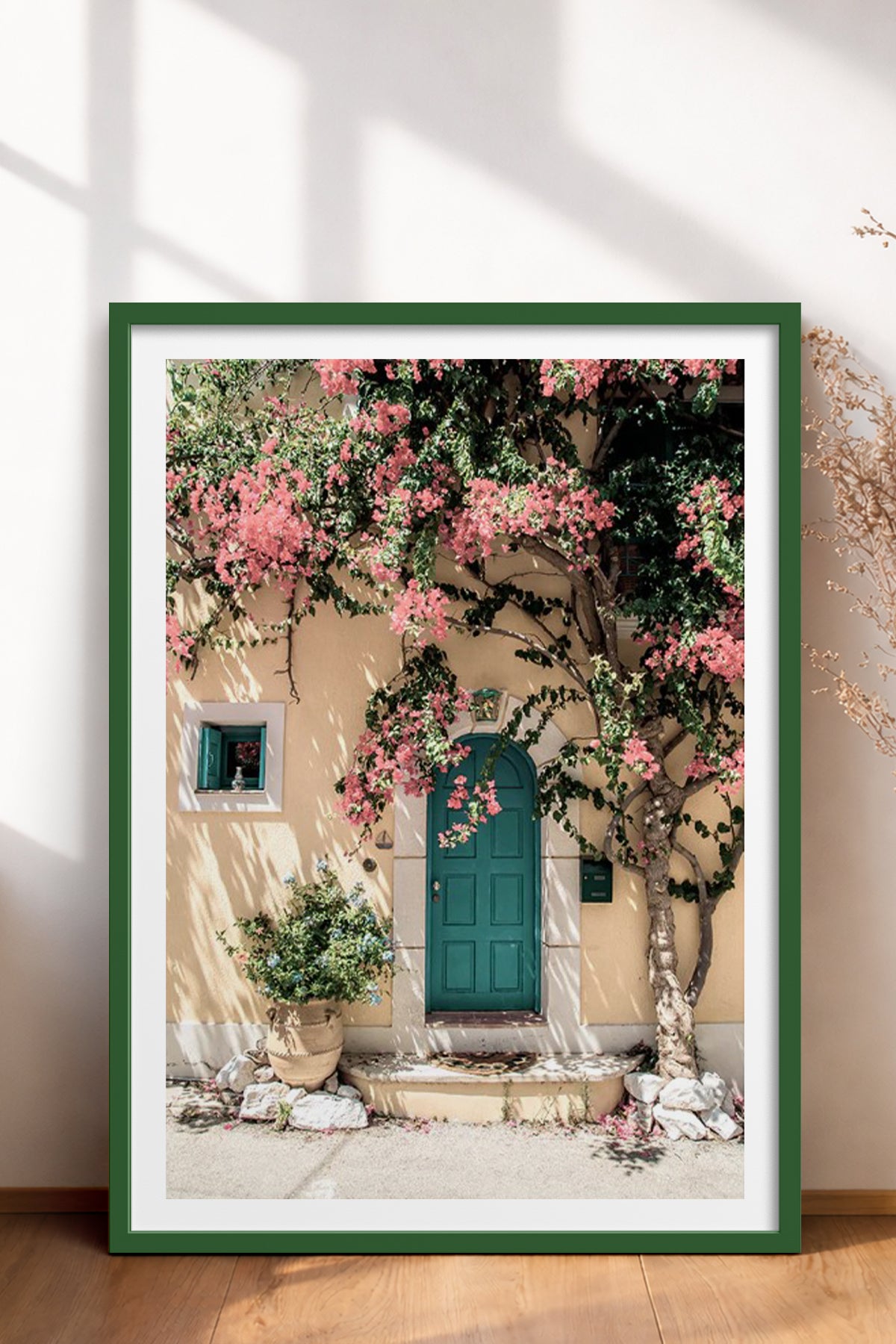 HOMEPACK Ahşap Çerçeveli Tablo Çerçeveli Poster Sanatsal Modern Duvar Dekoru BEK-8078